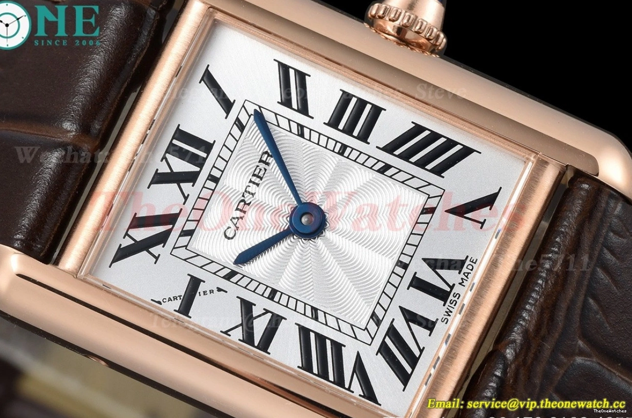 F1F Tank White Louis LE Brown RG 22mm Dial Quartz 0114